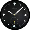 NeXtime klok 3049 Serious Juoda, Ø32 cm, Sieninis, Juoda