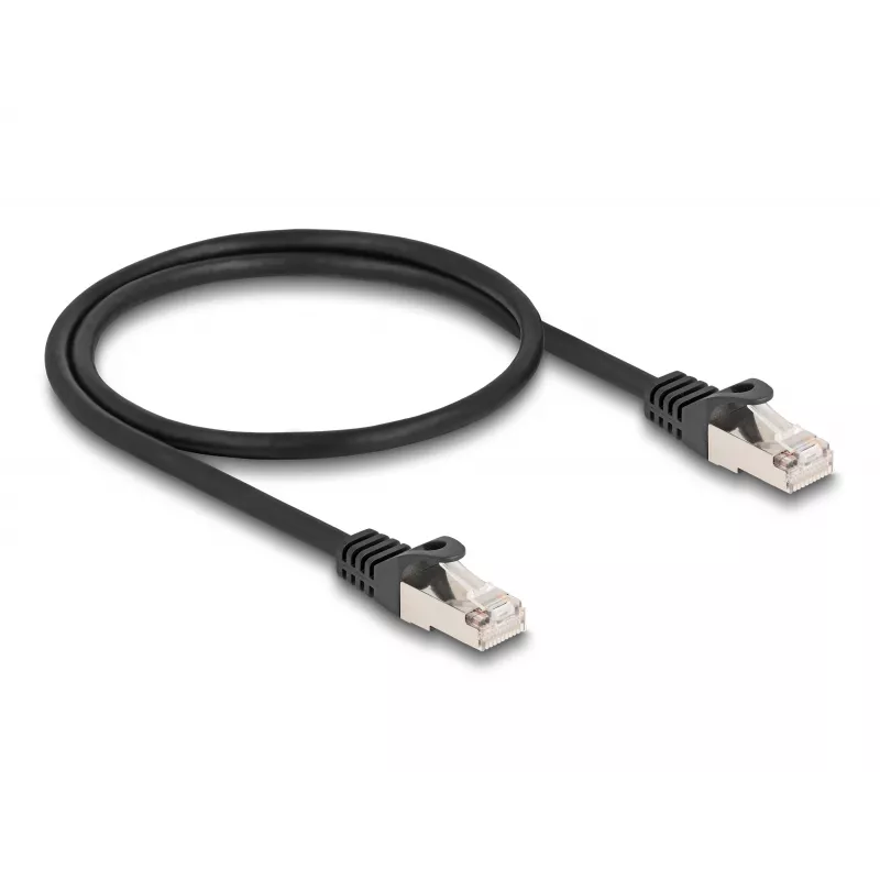 DeLOCK laidas RJ50 kištukas į RJ50 kištuką S/FTP 0,5 m juodas