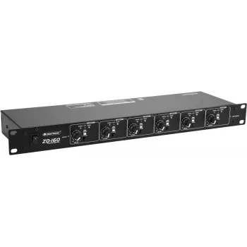 Zonų skirstytuvas Omnitronic ZD-160B 16 zonų 100V linijos garso skirstytuvas
