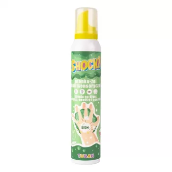 Slime Tuban SHOCK! MULTISENSORY FOAM-GEL APPLE 200 ml Green