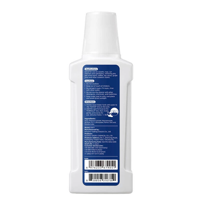 Audinių valiklis-250ML, skirtas Dreame N10