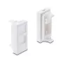 Užfiksuojamas H modulio dangtelis Keystone moduliui 1 prievado DELOCK 22,5×45 mm ABS baltas