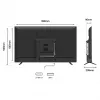 109,2 cm/43 (3840x2160) JAPANNEXT JN-IPS430UHD60F 16:9 IPS 60Hz HDMI USB WLAN garsiakalbis juodas