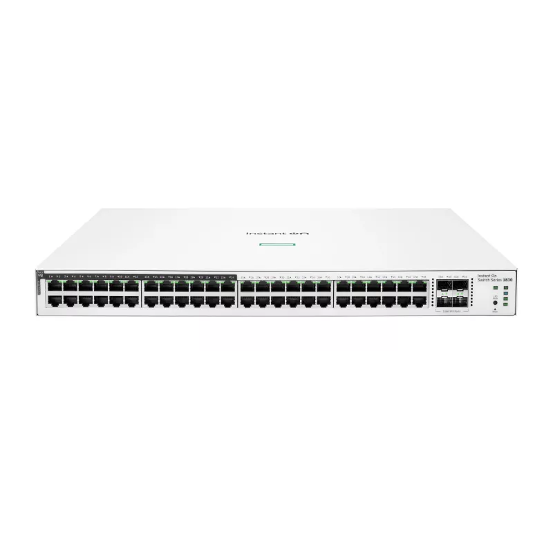 HPE Networking Instant On Switch 48p Gigabit CL4 PoE 4p SFP 370W 1830