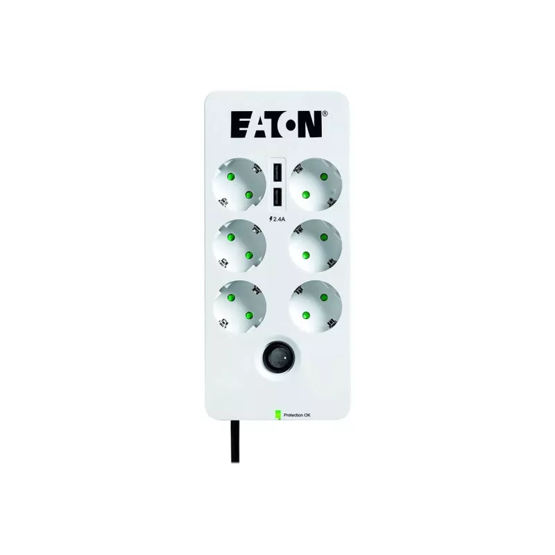 Apsaugos dėžutė 6 Tel@ USB DIN Eaton