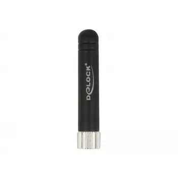 Delock WLAN 802.11 b/g/n antena RP-SMA kištukas 1,7–3,7 dBi juoda