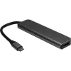 USB šakotuvas Inter-Tech H-469-1 Type-C 5000 Mbit/s HDMI