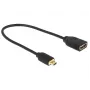 HDMI laidas DeLOCK 0,2 m HDMI-A/HDMI Micro-D