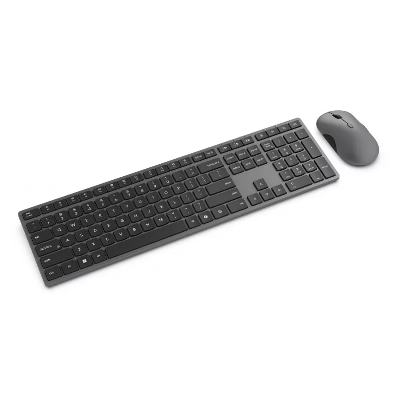 Belaidis klaviatūros ir pelės rinkinys Lenovo 700 Modern Multi-Device — JAV anglų išdėstymas, Bluetooth, Luna Pilka