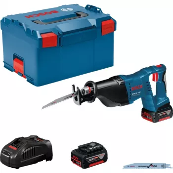 Bosch GSA 18 V-LI juoda, mėlyna