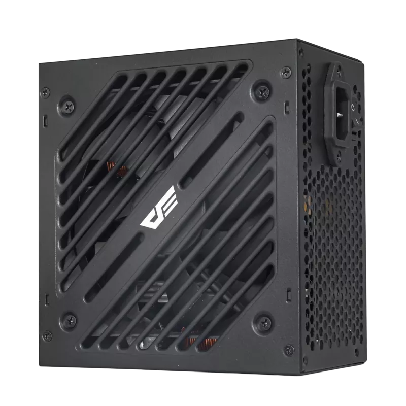 Maitinimo blokas DarkFlash EMT650 juodas, 650W, ATX, viena +12V linija