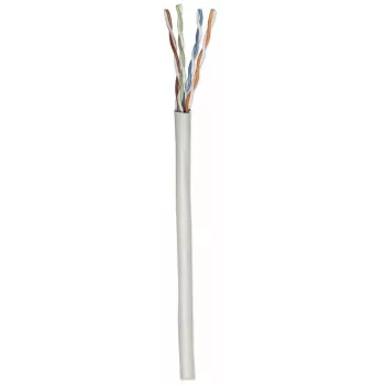 Intellinet tinklo birios Cat5e kabelis, 24 AWG, monolitinis laidas, 305 m, pilkas, CCA, U/UTP, dėžėje
