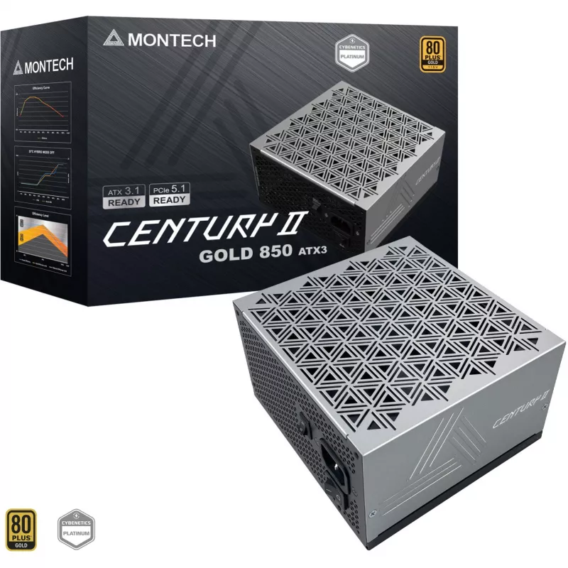 Maitinimo šaltinis|MONTECH|CENTURY II|ATX|850 W|CENTURYII850