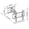 ART AR-24 152,4 cm (60) Juoda