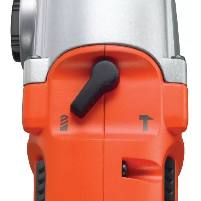 1100W 13mm Juoda+DECKER smūginis grąžtas