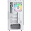 Montech XR Midi-Tower, grūdintas stiklas - balta