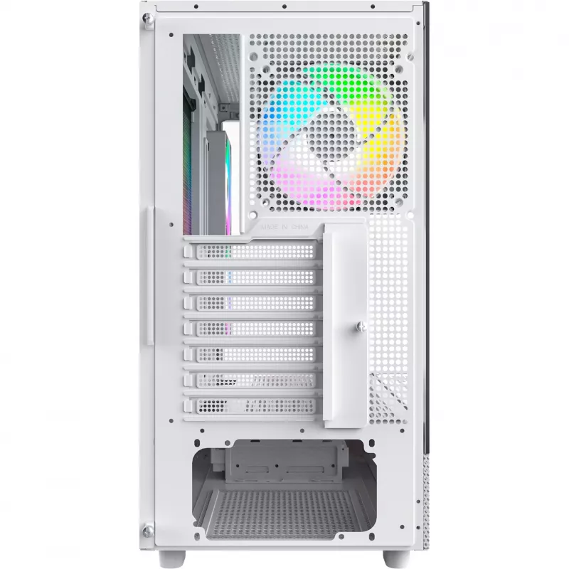 Montech XR Midi-Tower, grūdintas stiklas - balta