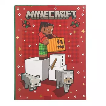 Advento kalendorius Paladone Minecraft raštinės reikmenys 24 dienoms — raštinės reikmenų rinkinys su 24 staigmenomis