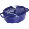 Ketaus puodas Staub 4,25 l, 29 cm, mėlynas