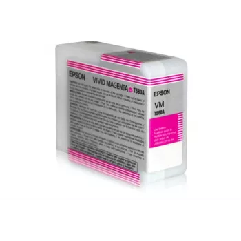 Epson Singlepack Vivid Magenta T580A00, Vivid Magenta, pigmentiniai dažai, 80 ml, 1 vnt.