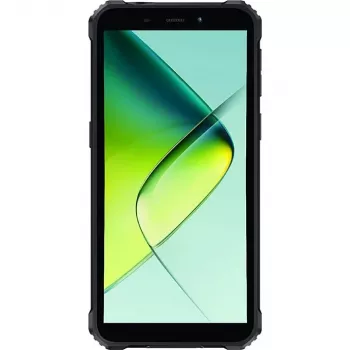 OukiTel G5 išmanusis telefonas, 6 colių ekranas, 4 GB RAM, 128 GB atminties, 6300 mAh baterija, juodos spalvos