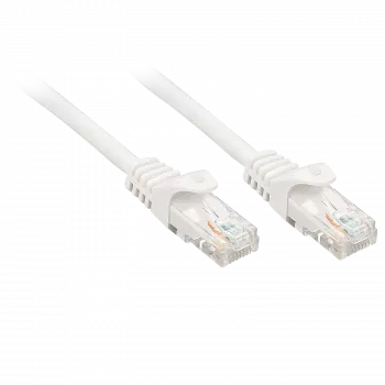 Lindy 48201 tinklo kabelis baltas 0,5 m Cat6 U/UTP (UTP)