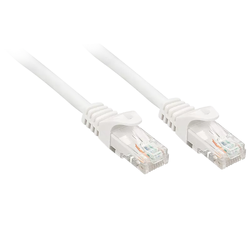 Lindy 48201 tinklo kabelis baltas 0,5 m Cat6 U/UTP (UTP)