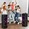 Nešiojamas garsiakalbis Manta SPK1204X800D Minos Pro, juodas