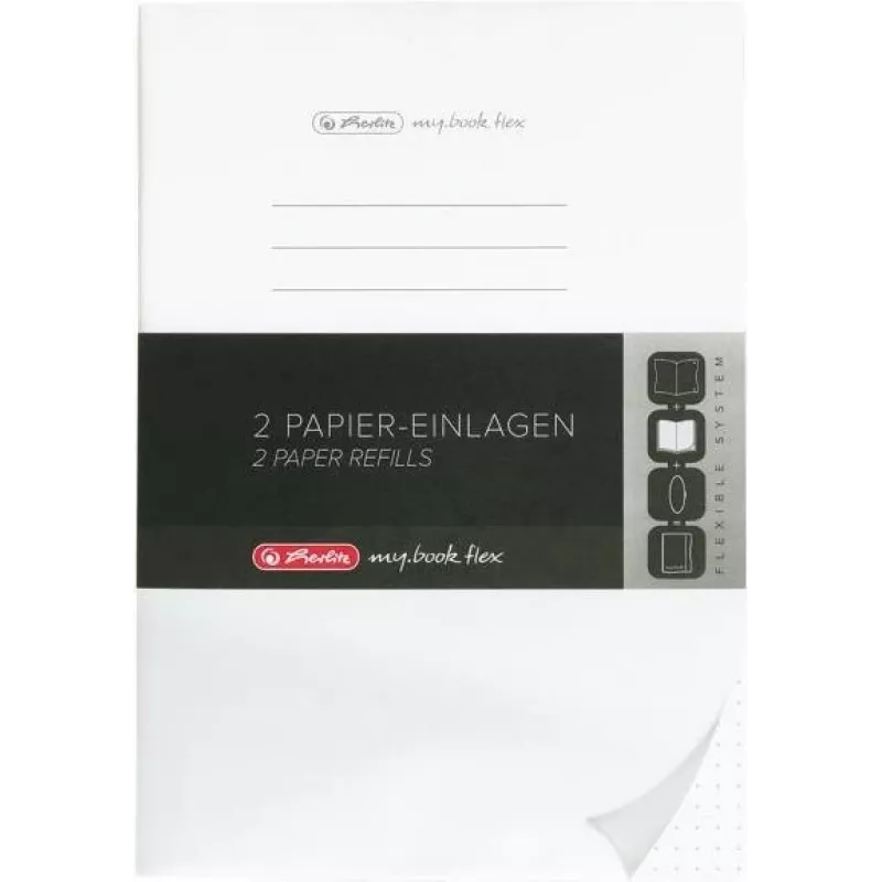 Rašymo sąsiuvinis Herlitz 50034147 A5 80 lapų baltas