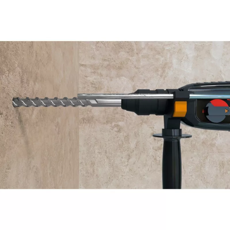 Gręžimo plaktuko grąžtų rinkinys Quattric II Set, SDS plus (5 vnt., Ø 5–12 mm)