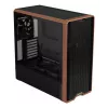 Kompiuterio korpusas Lian Li Lancool LAN217X Midi Tower, juodas, medis