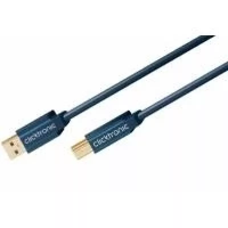 ClickTronic 0,5 m USB3.0 A - B m/m 0,5 m USB A USB B mėlynas USB laidas (70090)