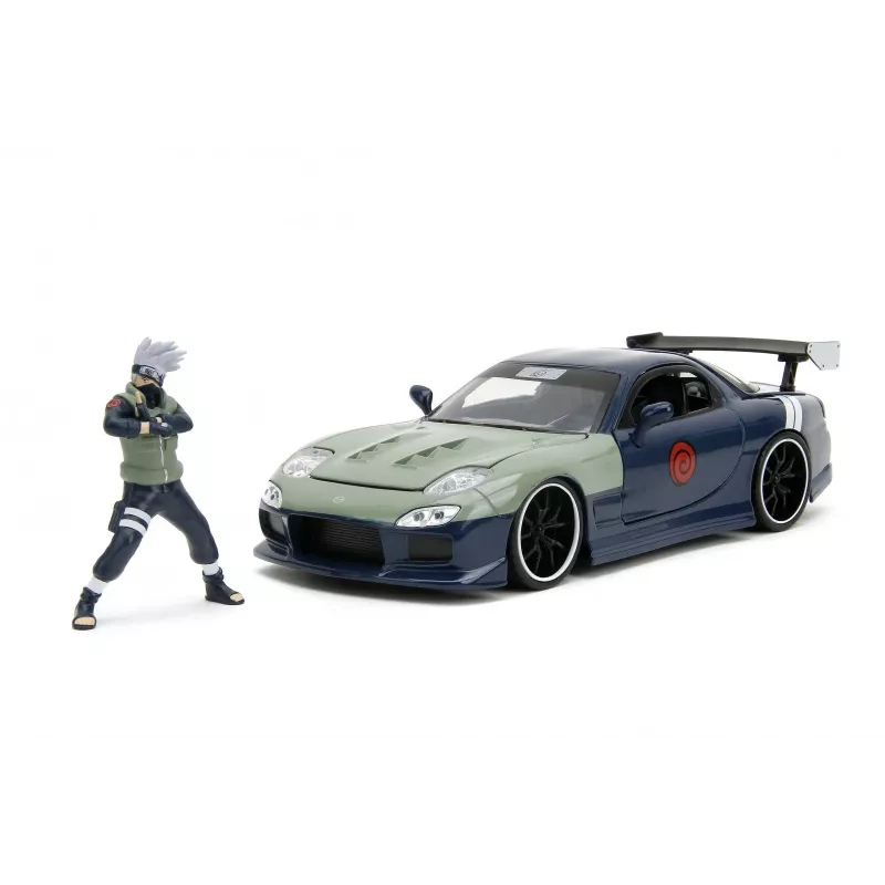 Jada Toys NARUTO - Kakashi Hatake & 1993 Mazda RX-7-1:24