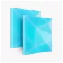 LED skydinis šviestuvas Nanoleaf N8100E00-2TBS — kvadratinis RGB, maitinamas nuolatine srove, pakuotėje 2 vnt.