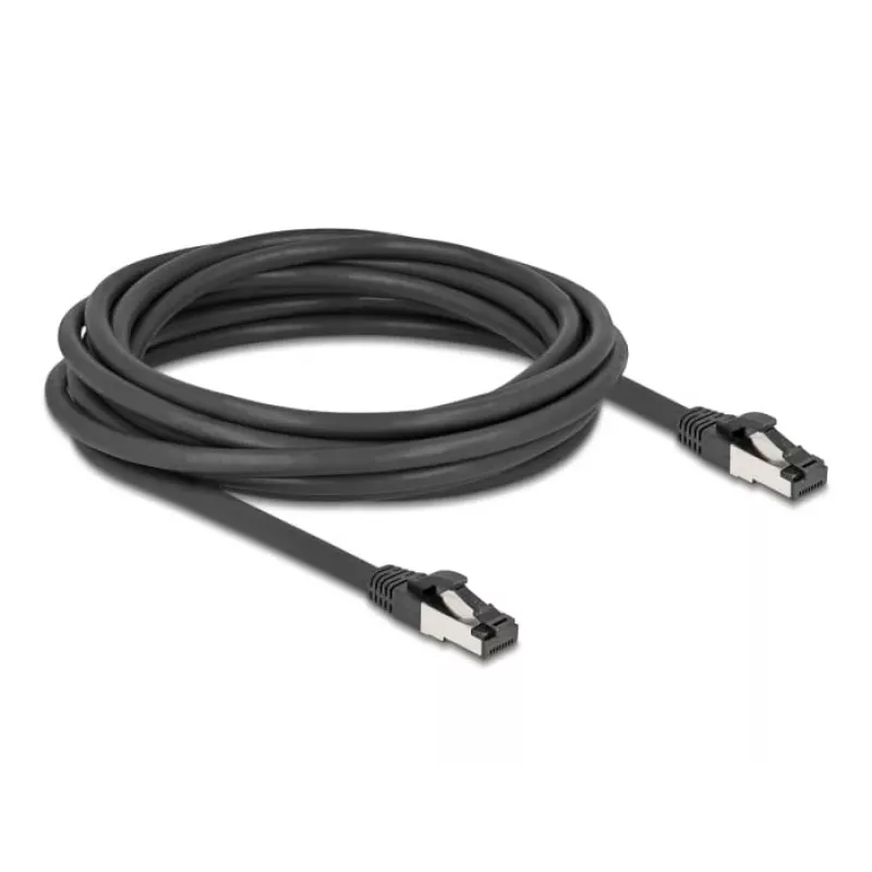 Tinklo kabelis DeLOCK 80574 RJ-45 Cat8.1 5 m juodas