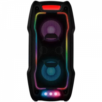 Garsiakalbis SVEN PS-730, juodas (100 W, TWS, Bluetooth, FM, USB, microSD, LED ekranas, 4400 mAh)