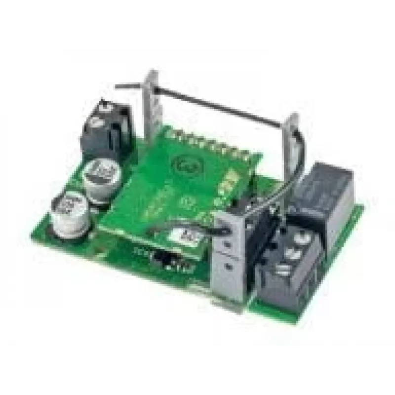 DIN bėgelio modulis Homematic IP HmIP-PCBS — kompaktiškas montavimas 28×21×48 mm, vienas vienetas
