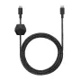 Native Union Anchor kabelis USB-C į USB-C 1,8 m juoda/pilka