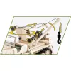 Statybiniai blokeliai Cobi Sd.Kfz. 9/1 Famo — Antrojo pasaulinio karo modelis, 498 dalys, įvairiaspalvis