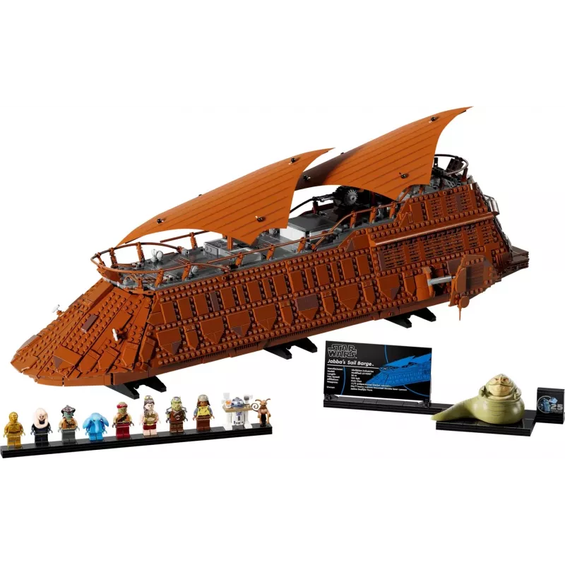 LEGO Star Wars set Jabba's Barge 75397 — 3943 elementai, 11 minifigūrų, amžius 18+