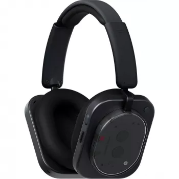 Ant ausies dedamos triukšmą slopinančios ausinės Nothing Headphone (1) — juodos, aktyvus triukšmo slopinimas, laidinis ir belaidis ryšys
