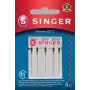 Adata Microtex SINGER 250053203 dydis 80/12 — plona aštri adata tiksliam siuvimui ant lengvų audinių