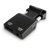 SAVIO CL-145 VGA į HDMI keitiklis, garsas, Full HD, juodas