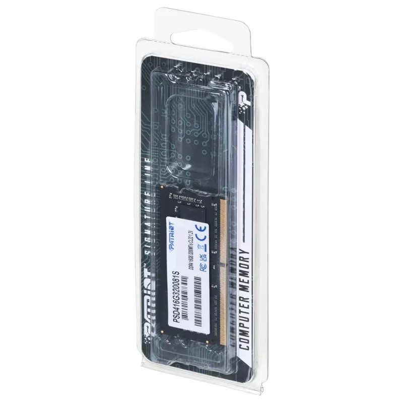 Patriot Signature Line DDR4 16GB 3200MHz SO-DIMM SODIMM (PSD416G320081S)