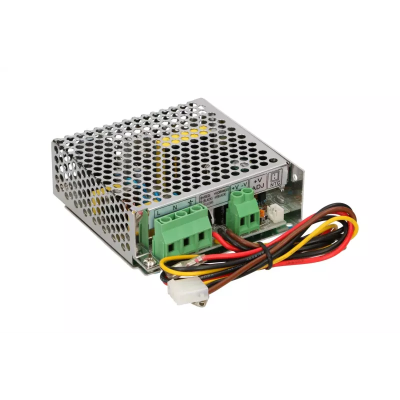 Maitinimo šaltinis su baterijos įkrovikliu Extralink SCP-35-12 13.8V 35W metalinis korpusas, 100–240 V kintamosios srovės įvestis