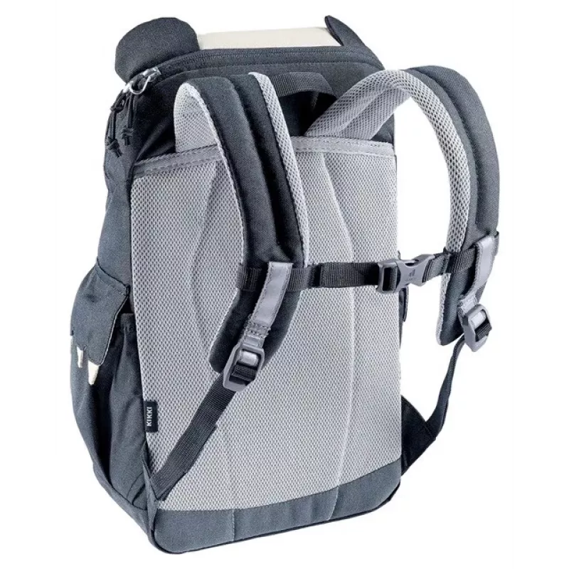 Kompaktiška dieninė kuprinė DEUTER Kikki — poliesteris 8 L, 350×200×170 mm, 310 g, juoda/balta