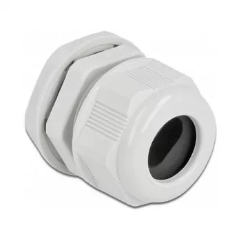 kabelis Gland DeLOCK 60388 pilkas plastikinis 2 vnt.