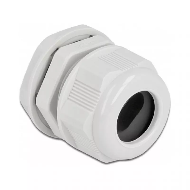 kabelis Gland DeLOCK 60388 pilkas plastikinis 2 vnt.