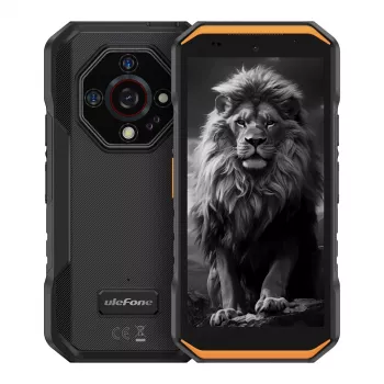 Išmanusis telefonas UleFone Armor X32 Pro 5G 6,1 colio 8 GB RAM 256 GB saugykla Ryškiai oranžinis