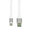 USB A į USB C kabelis IBOX IKUMTCWQC 1,5 m, USB 2.0, 3 A, baltas